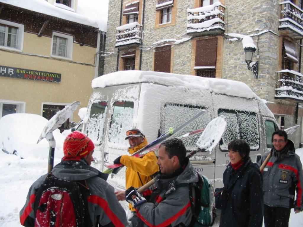 Hotel Navarro during the winter