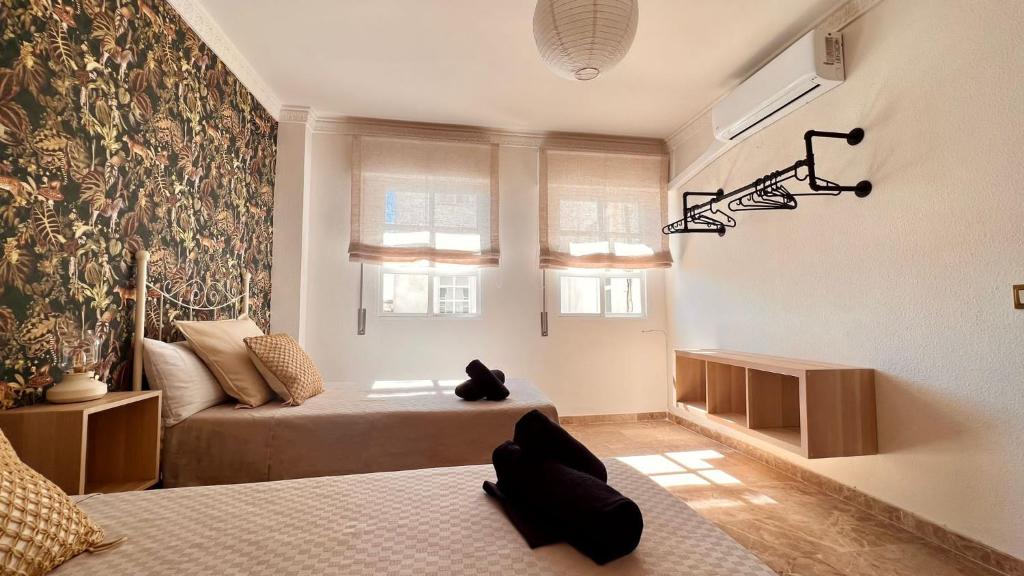 Posezení v ubytování Boho Apartment Lucano 01