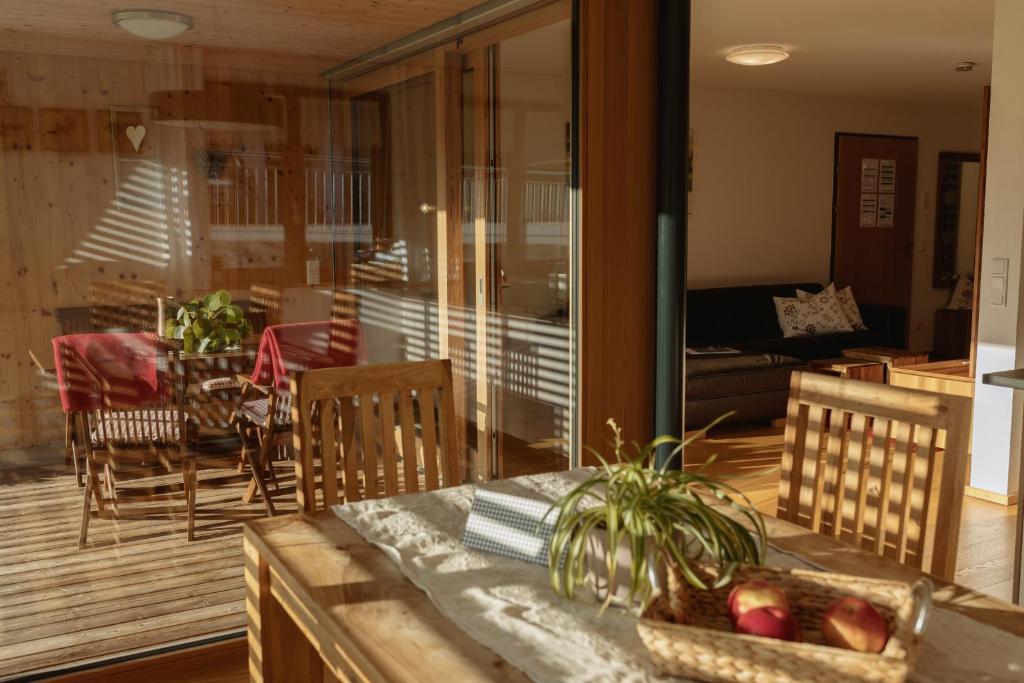 Posezení v ubytování Appartements Christine