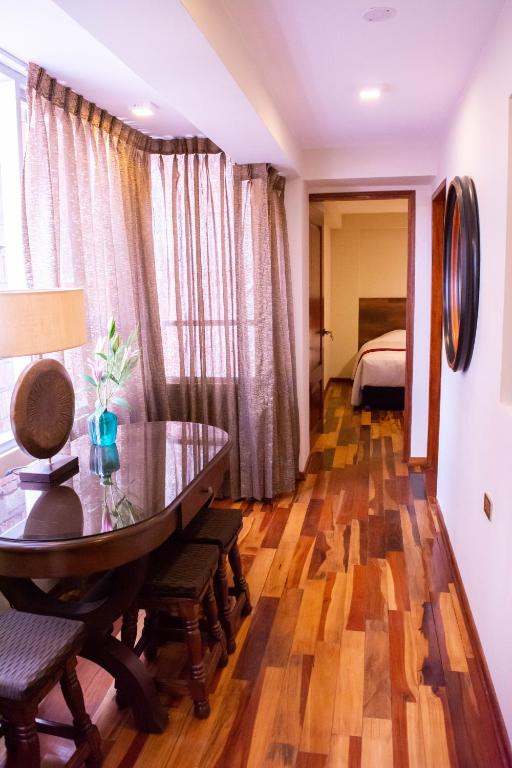 Postel nebo postele na pokoji v ubytování Zans Apartments Cusco