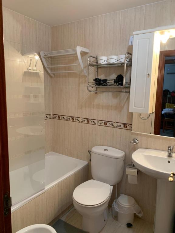 Koupelna v ubytování Apartamento Carihuela a 300 metros playa