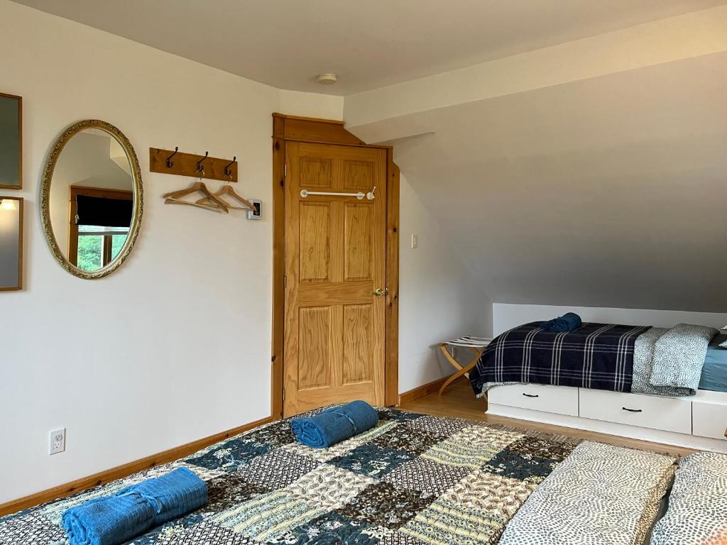 Ліжко або ліжка в номері Bed & Breakfast Lukomorye