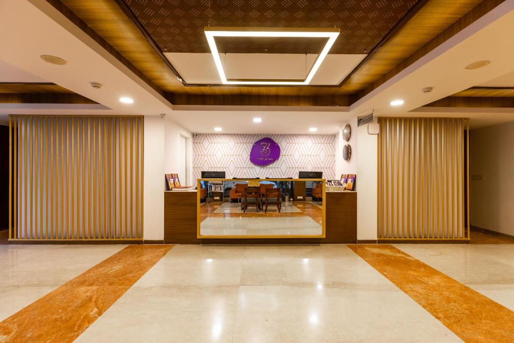 Vstupní hala nebo recepce v ubytování Clubhouse Nami Residency Near Sabarmati Riverfront Ahmedabad