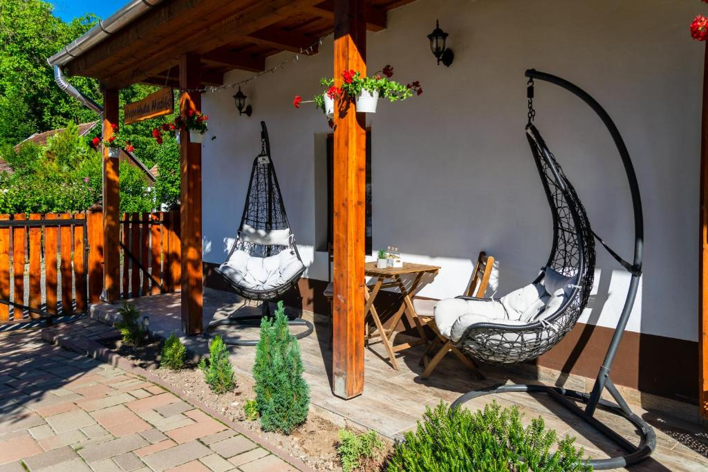 Ogród w obiekcie HepeHuta Házikó