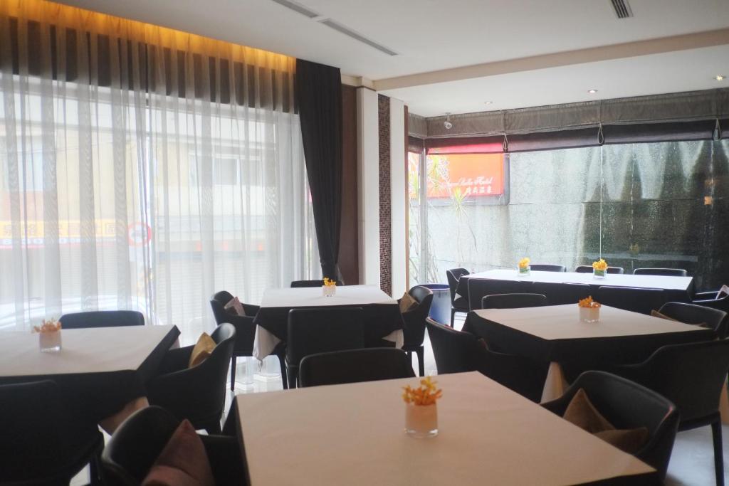 Posezení v ubytování Aqua Bella Hotel