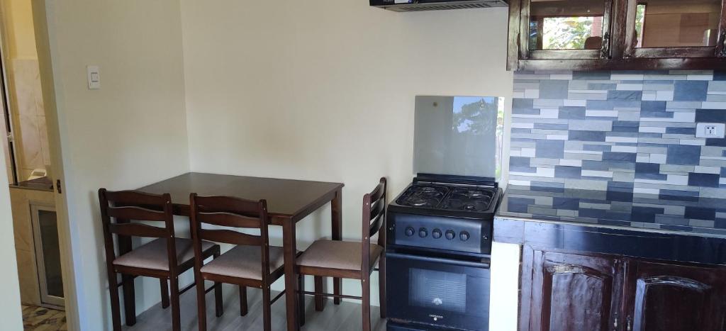 Kuchyň nebo kuchyňský kout v ubytování Wejman Residence
