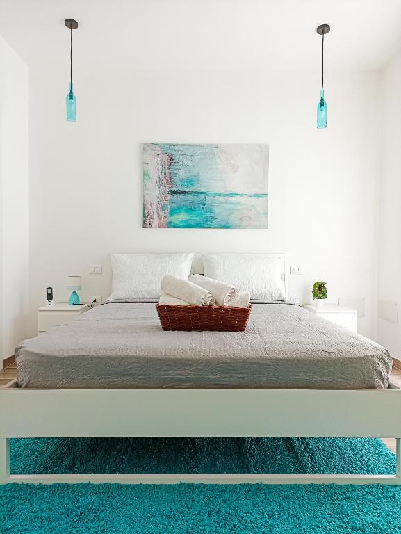 Posteľ alebo postele v izbe v ubytovaní Kolossoi Guest House