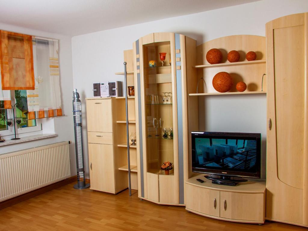 Kuchyň nebo kuchyňský kout v ubytování Ferienwohnung Zetzl