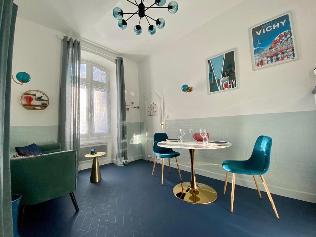L'EUGENIE BLUE Calme parcs et thermes - Appartement 1 Chambre