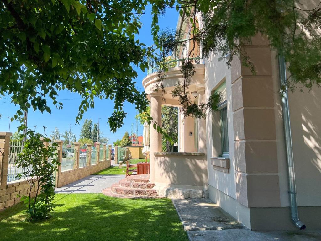 Zahrada ubytování Lujza Apartman