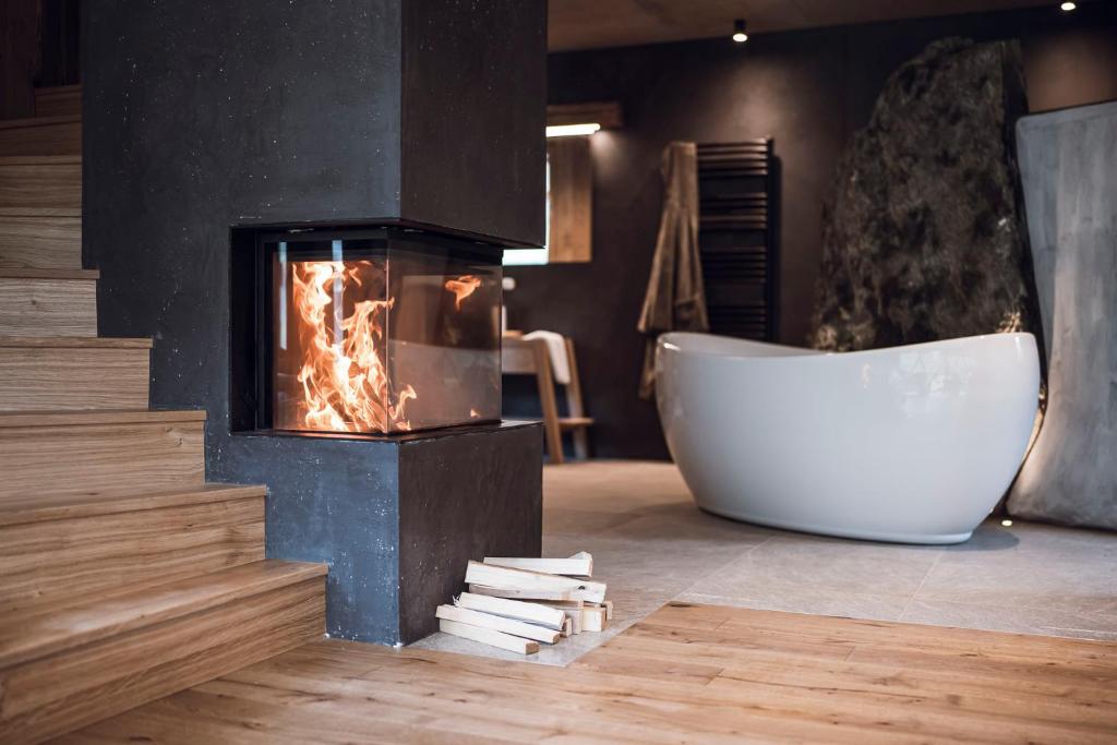 Posedenie v ubytovaní Amus Chalets Dolomites - Luxury Chalets South Tyrol