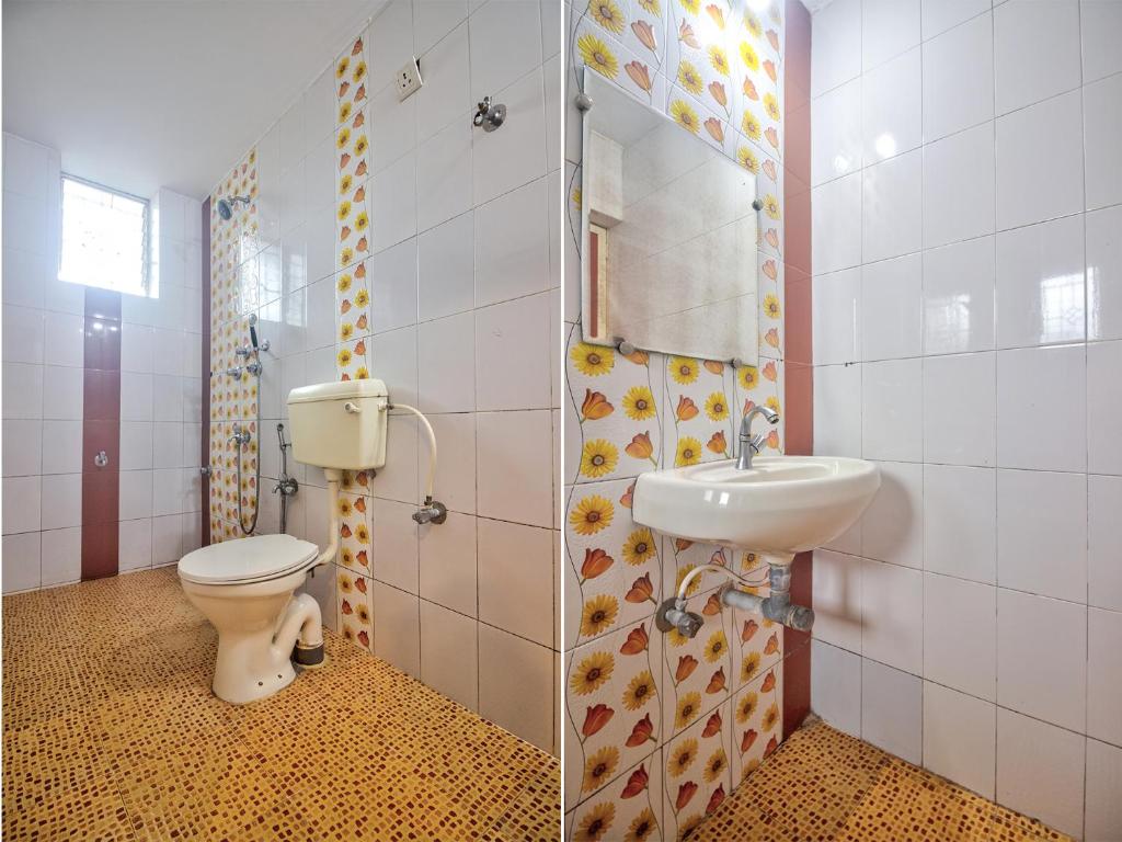 Koupelna v ubytování Hotel Purushottam Residency