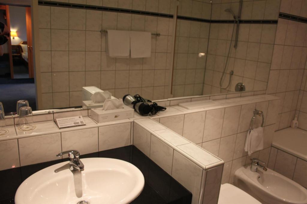 Hotel-Gasthof Die Post Brennerei Frankenhöhe - Single Room With Bath