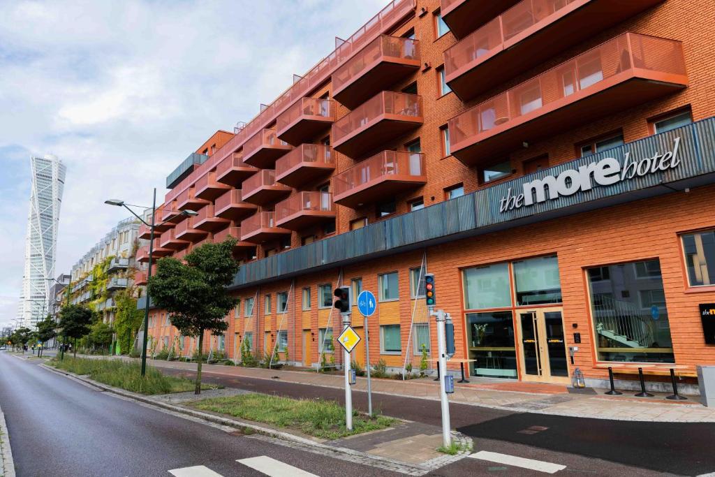 Budova, kde se aparthotel nachází