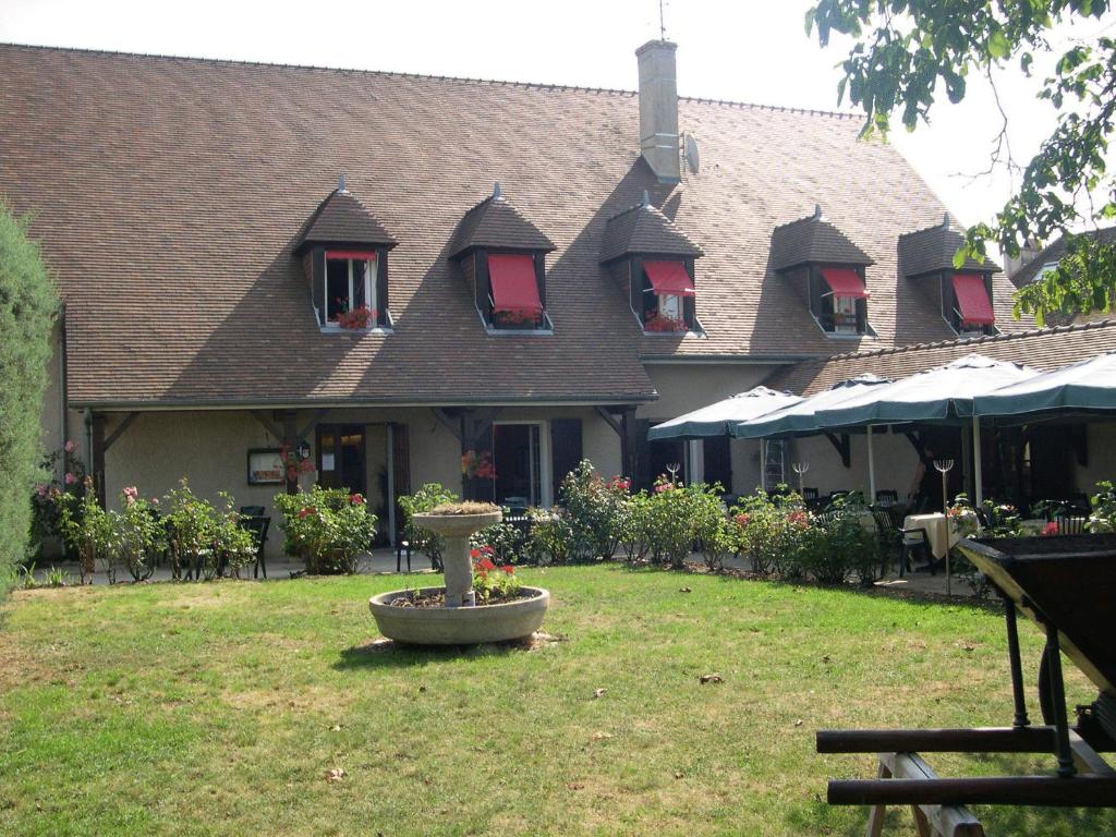 Zahrada ubytování Le Relais de la Sans Fond
