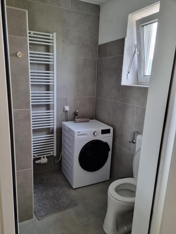 Kúpeľňa v ubytovaní Flataid Apartmenthaus Brauhausstrasse