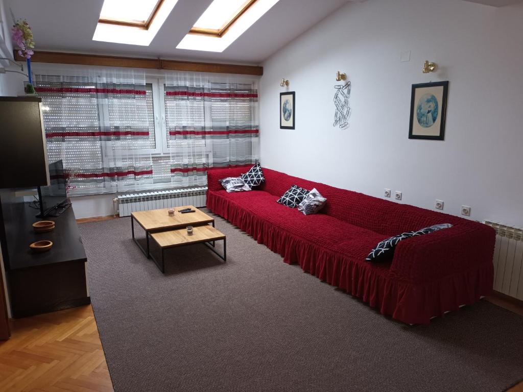 Katil atau katil-katil dalam bilik di Eva apartman