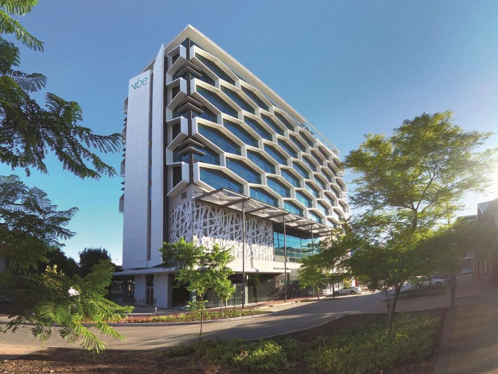 uma representação de um edifício alto em Vibe Hotel Subiaco Perth em Perth