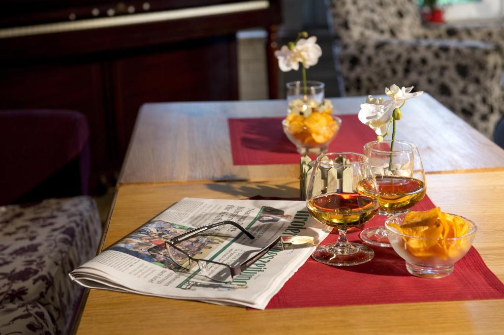 Nápoje v ubytování Hotel Wiesenegg