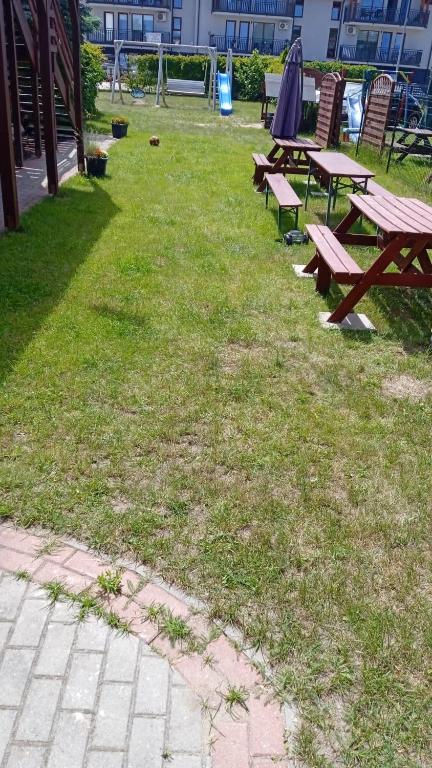 Zahrada ubytování Apartamenty na Zaciszu