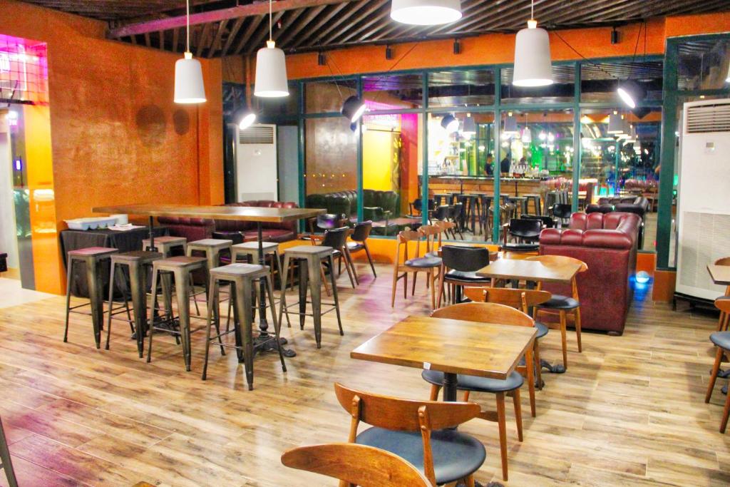Restaurace v ubytování New Dawn Plus