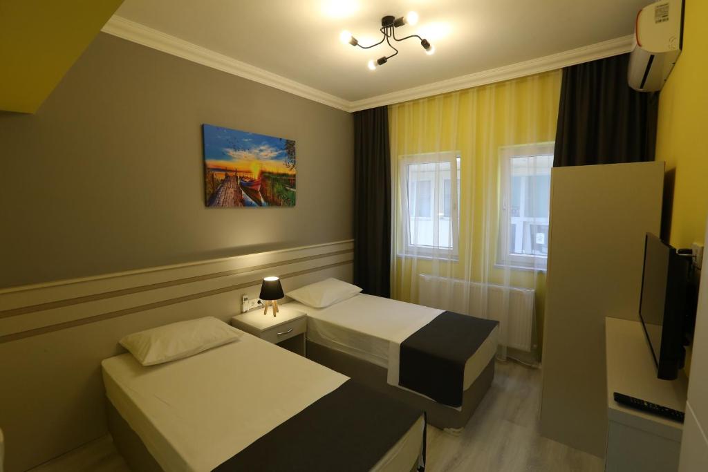 TV a/nebo společenská místnost v ubytování Kaleroom EDİRNE