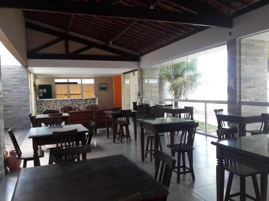 Restaurace v ubytování Pousada Laguna