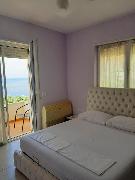 Krevet ili kreveti u jedinici u okviru objekta Apartament