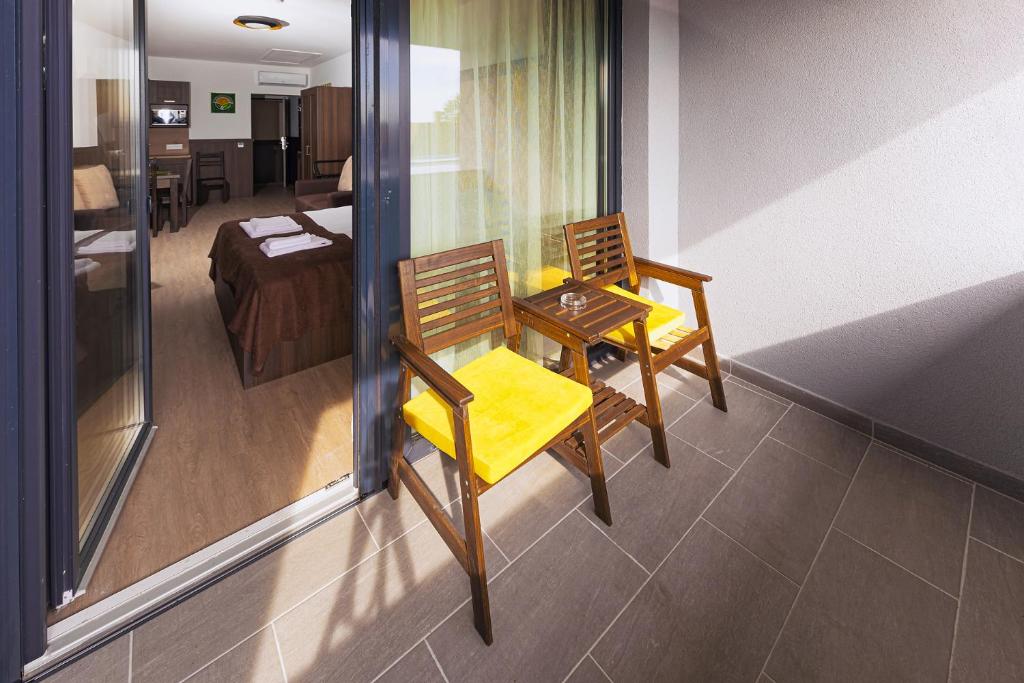 Posezení v ubytování Park Boutique Hotel Bük-Bükfürdő