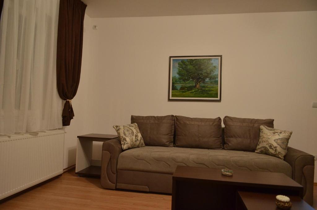 Posezení v ubytování Garni Hotel Lion