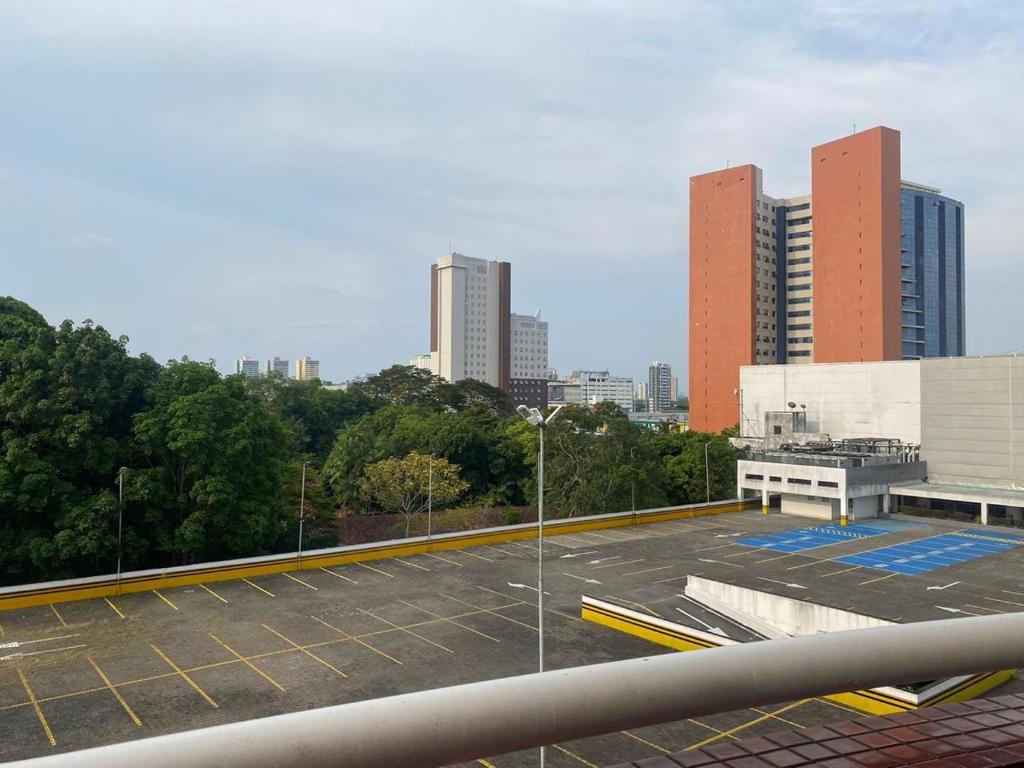 El edificio en el que está el hotel