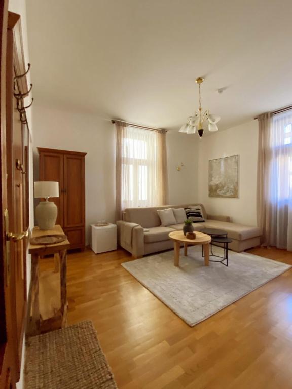 Posezení v ubytování Vila Bellevue