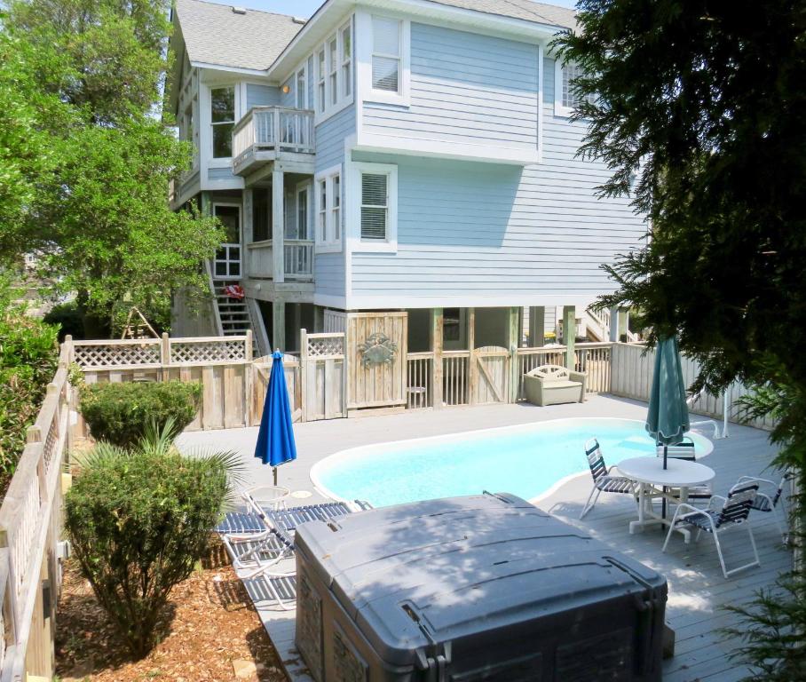 Bazén v ubytování Hook, Wine, and Stinkers nebo v jeho okolí