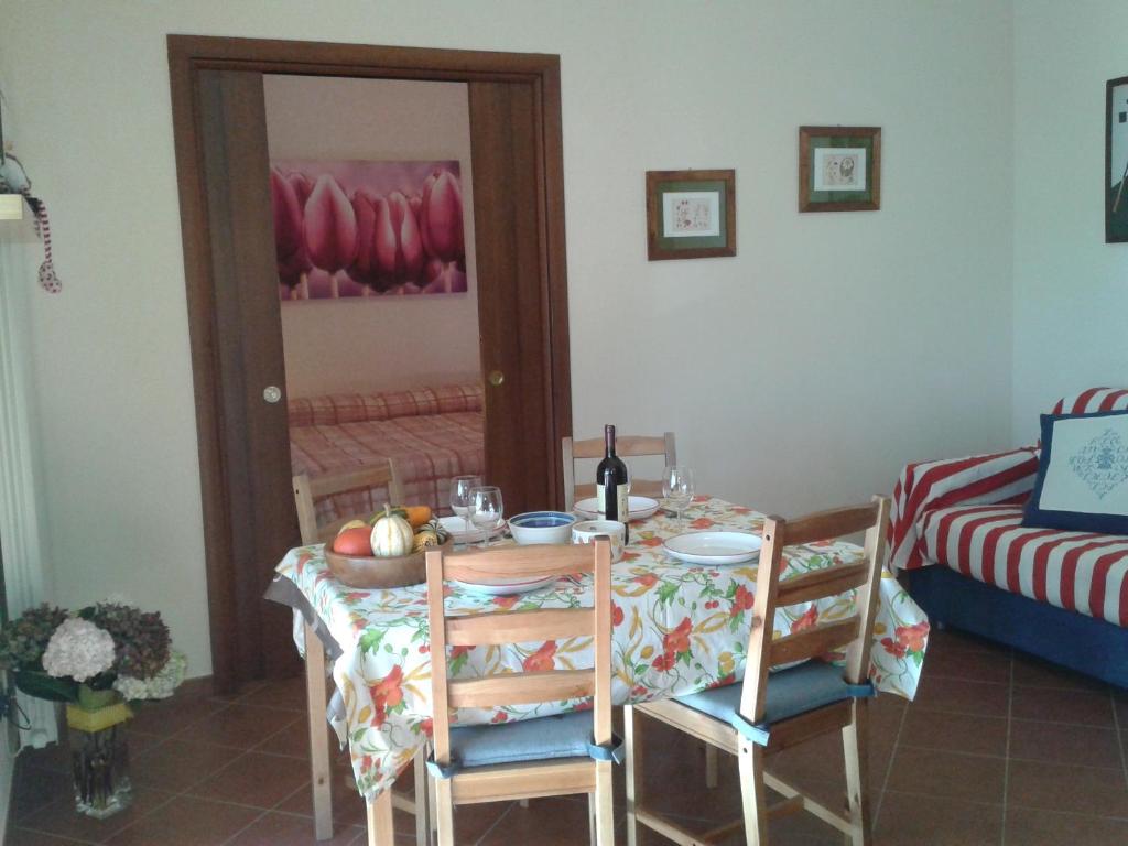 Posedenie v ubytovaní Casa Luciana