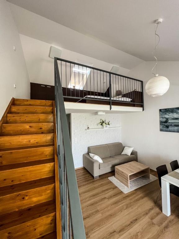 Posezení v ubytování Apartmán Marianna