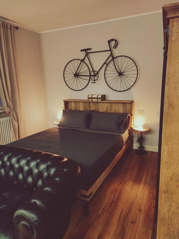 A bed or beds in a room at B&B San Paolo Sweethome