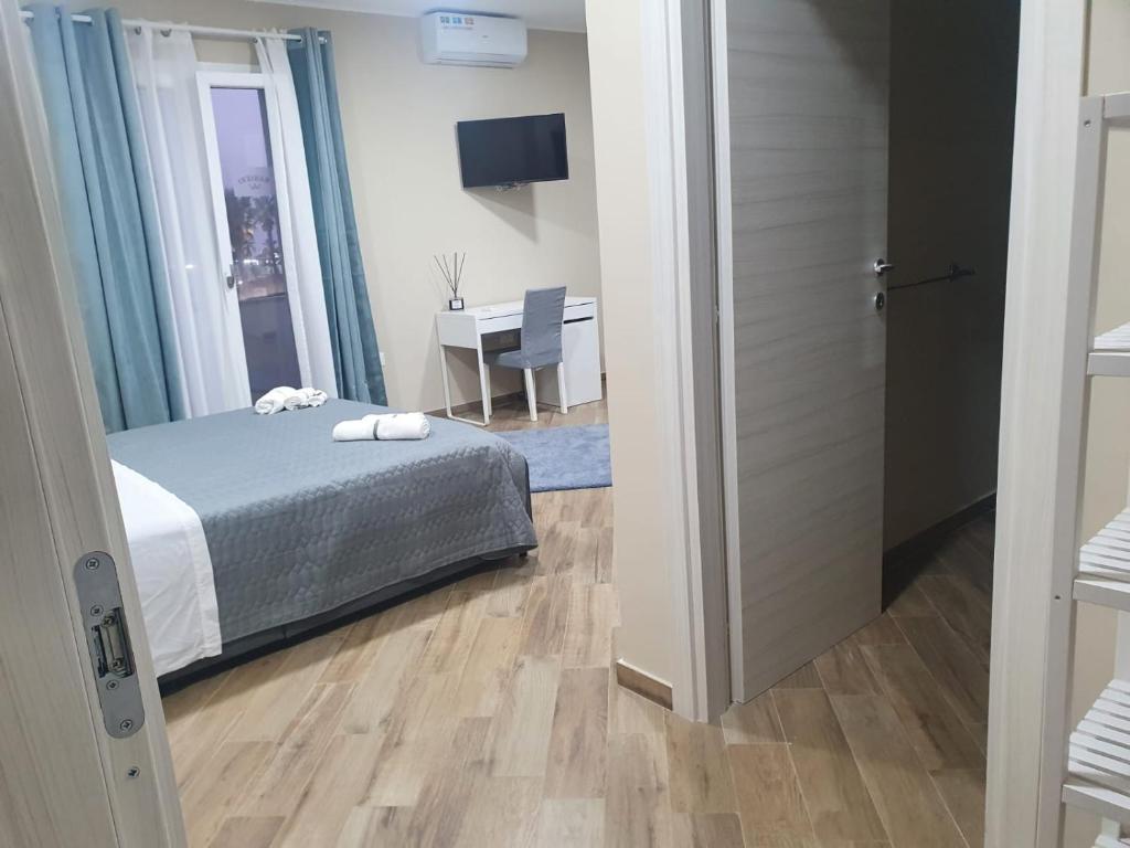 Postel nebo postele na pokoji v ubytování B&B Ranieri