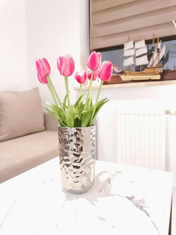 Posedenie v ubytovaní Apartament Morski Brzeg Gdynia Centrum