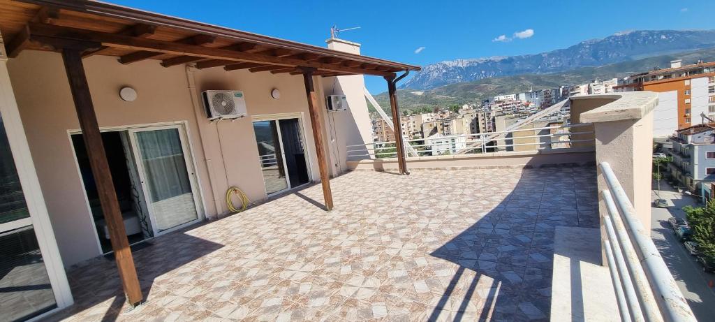 Nespecifikovaný výhled na hory nebo výhled na hory při pohledu z apartmánu