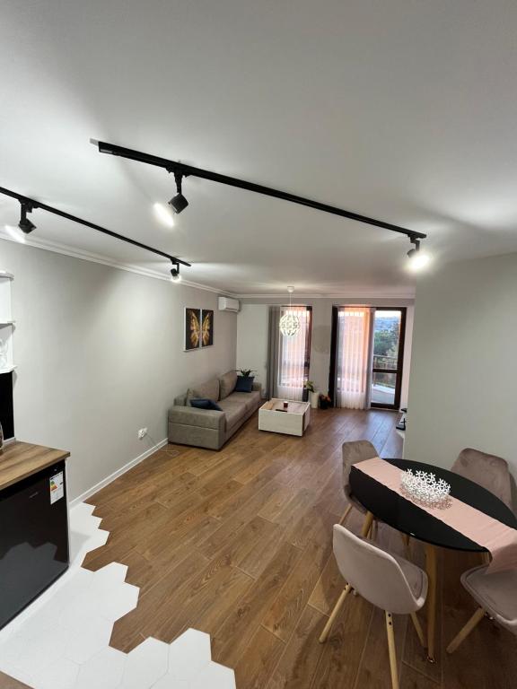 Posezení v ubytování Apartment Bella