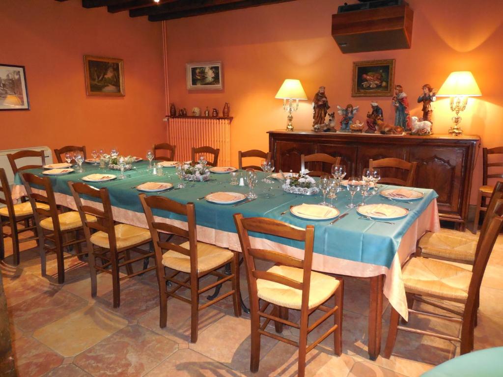 Restaurace v ubytování Hôtel le Lion d'Or