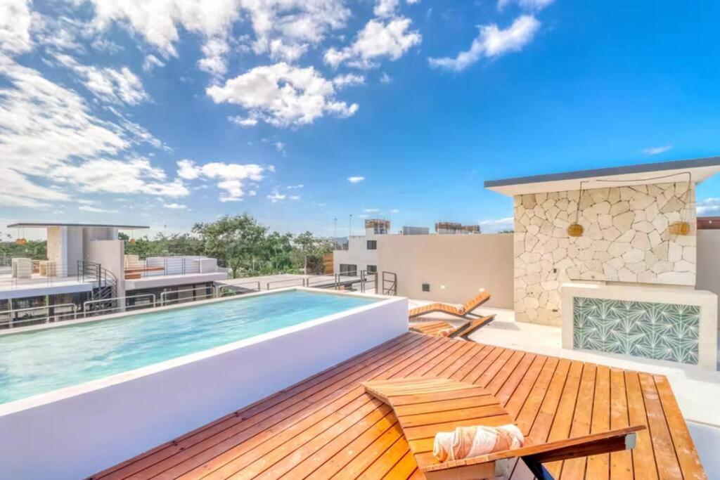 302 Amena Amazing 2 Bdr Penthouse w/ Private Pool and Gym, Tulum ... - Off-Grid Luxury Penthouse Apartments With Private Gym