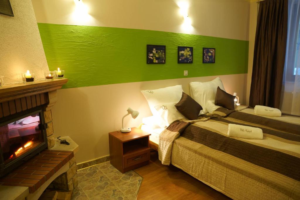 Villa Goździk - Doppelzimmer Mit Kamin