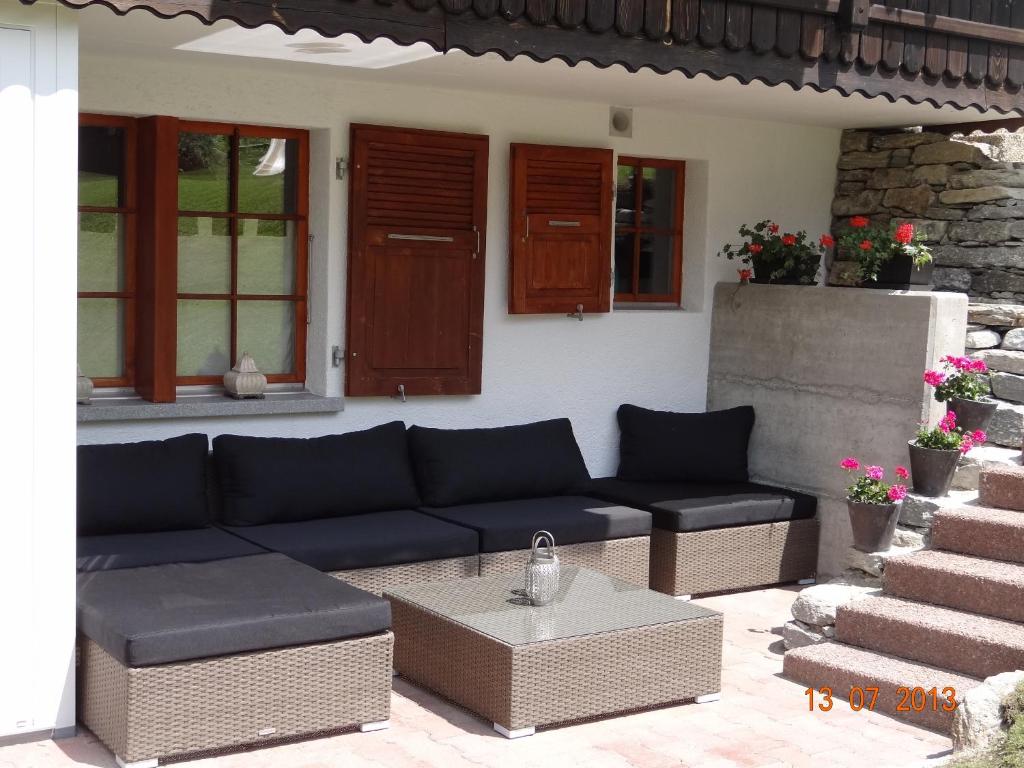Posezení v ubytování Chalet Valerie