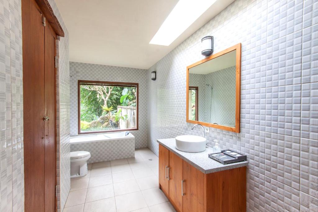 Koupelna v ubytování Bali Jungle Resort
