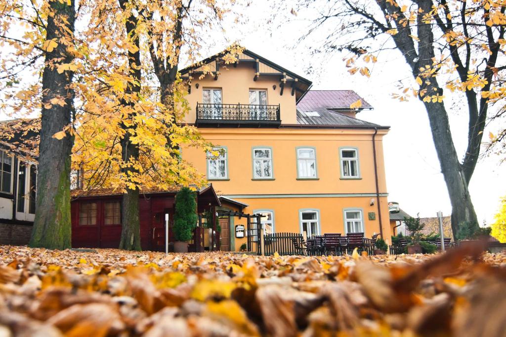 Budova, kde se hotel nachází