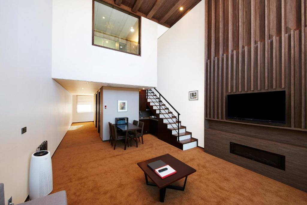 Pyeongchang Ramada Hotel & Suite by Wyndham - Villa Suite Avec Deux Lits Doubles