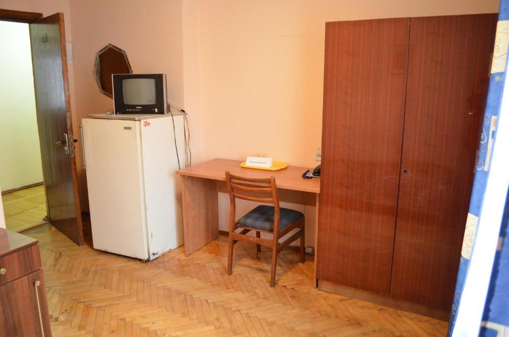 Kuchyň nebo kuchyňský kout v ubytování Predslava Hotel