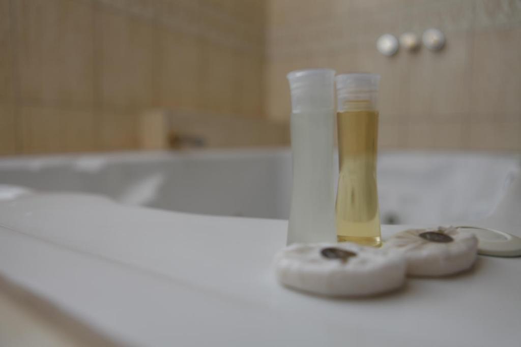 Koupelna v ubytování Villa Emilia Hostal