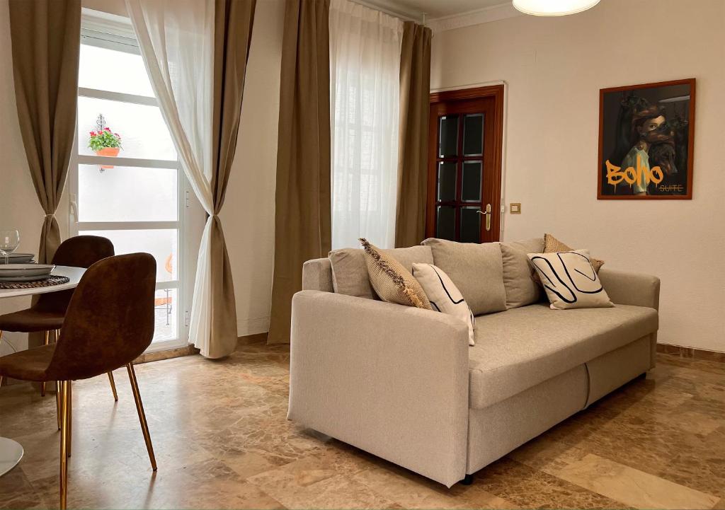 Posedenie v ubytovaní Boho Suite Apartment
